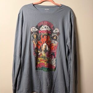 Old Navy Gray Led Zeppelin Graphic Long Sleeve Shirt